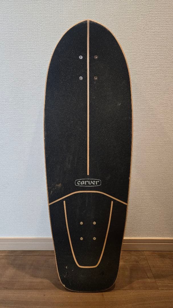 Carver スケートボード 波デザイン