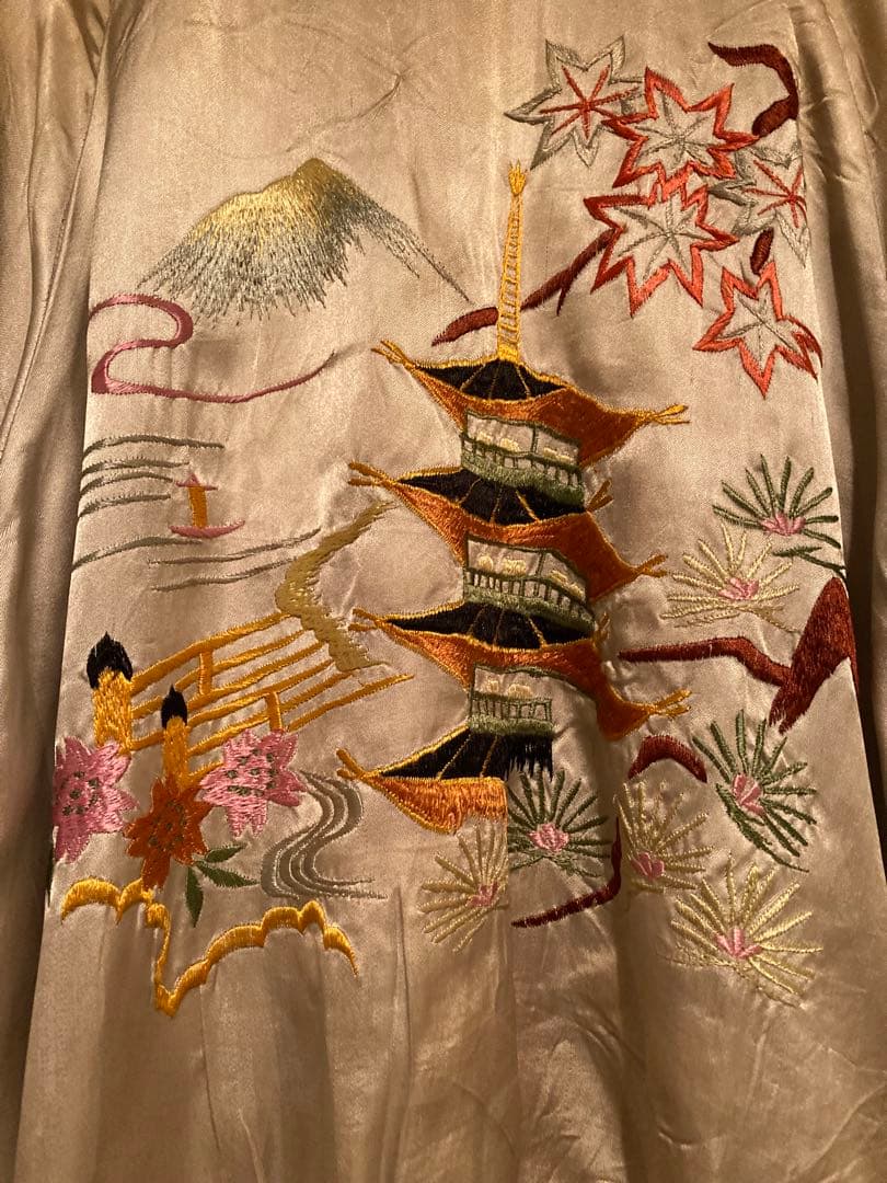 40s50sスカジャン　ヴィンテージ