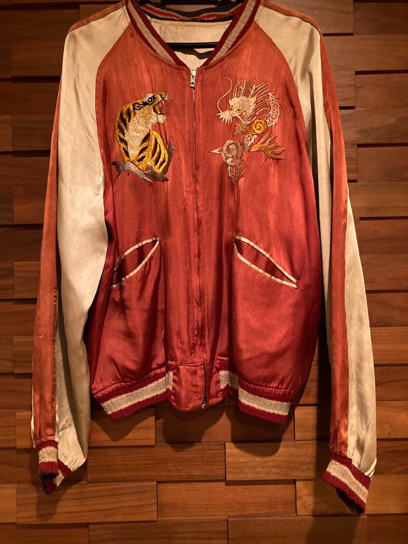 40s50sスカジャン　ヴィンテージ