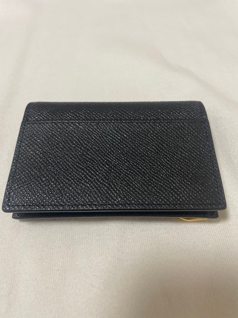 Christian Dior 黒 レザー 名刺入れ