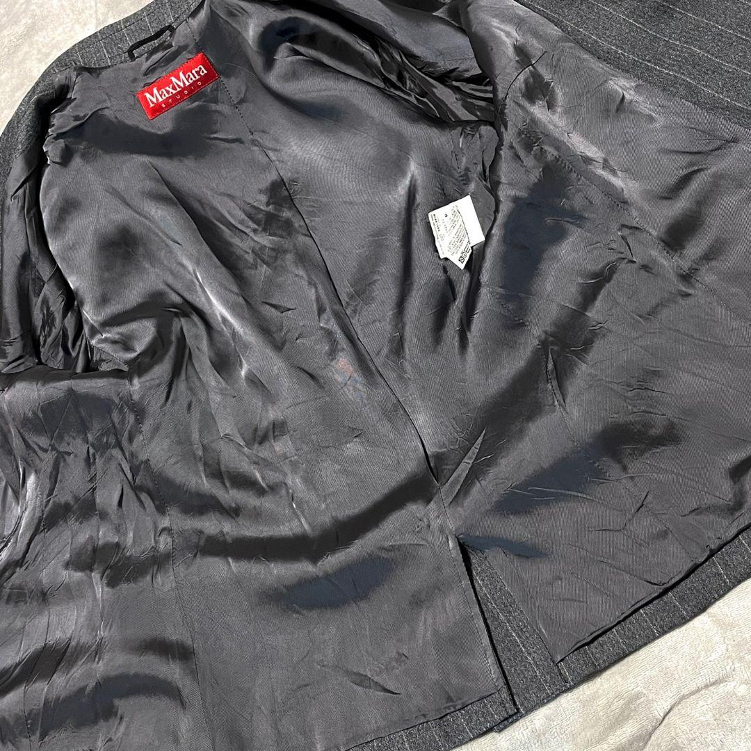 【美品】【大きいサイズ】【44】Max Mara パンツスーツセットアップ