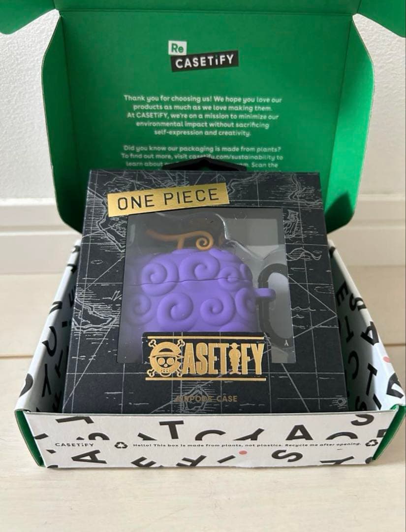 Casetify✖️ONE PIECEコラボ　ゴムゴムの実