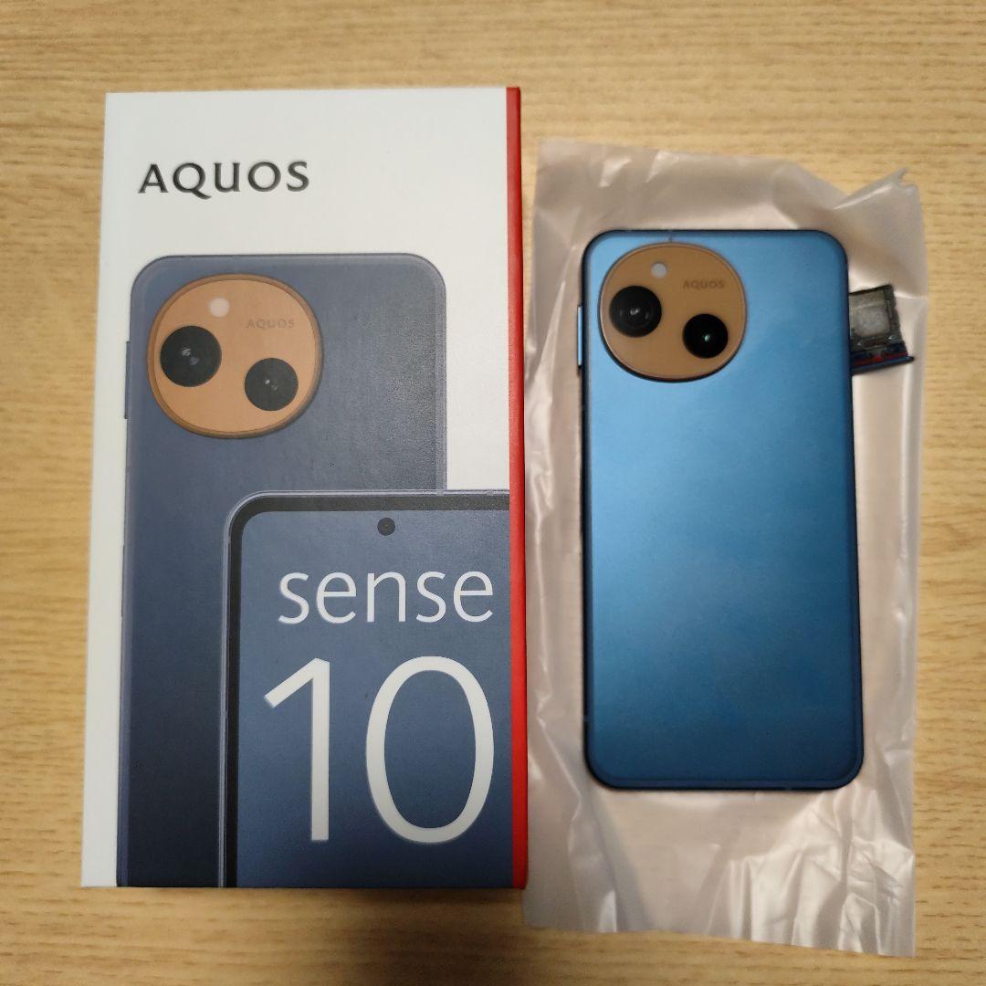 AQUOS sense 10 本体　デニムネイビー