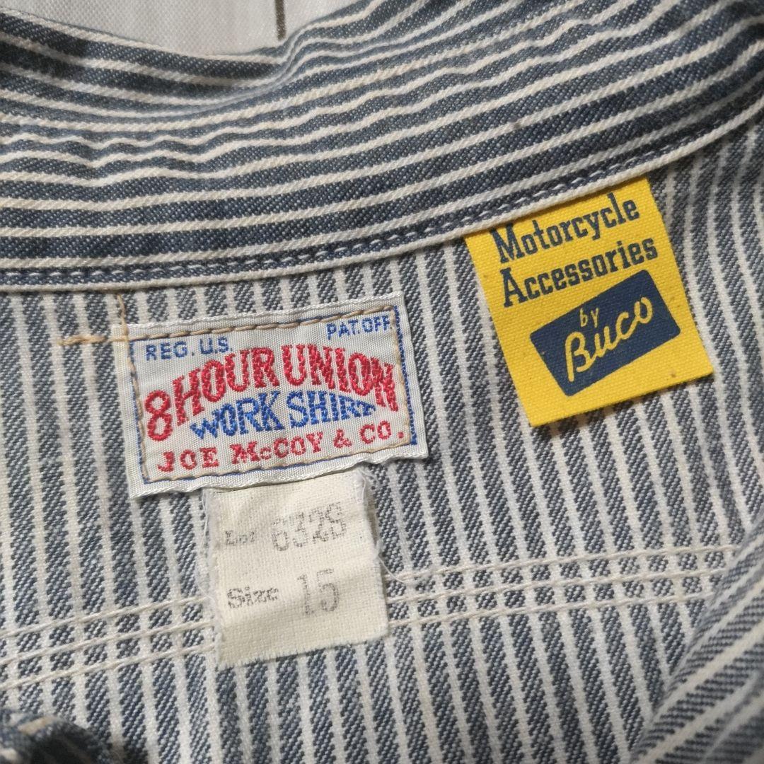 Buco ブコ　リアルマッコイズ　ジョーマッコイ　ヒッコリーワークシャツ