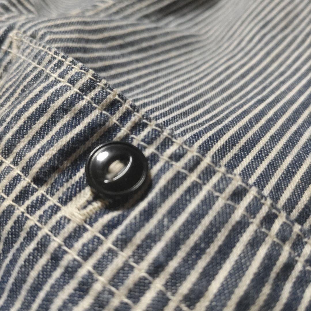 Buco ブコ　リアルマッコイズ　ジョーマッコイ　ヒッコリーワークシャツ