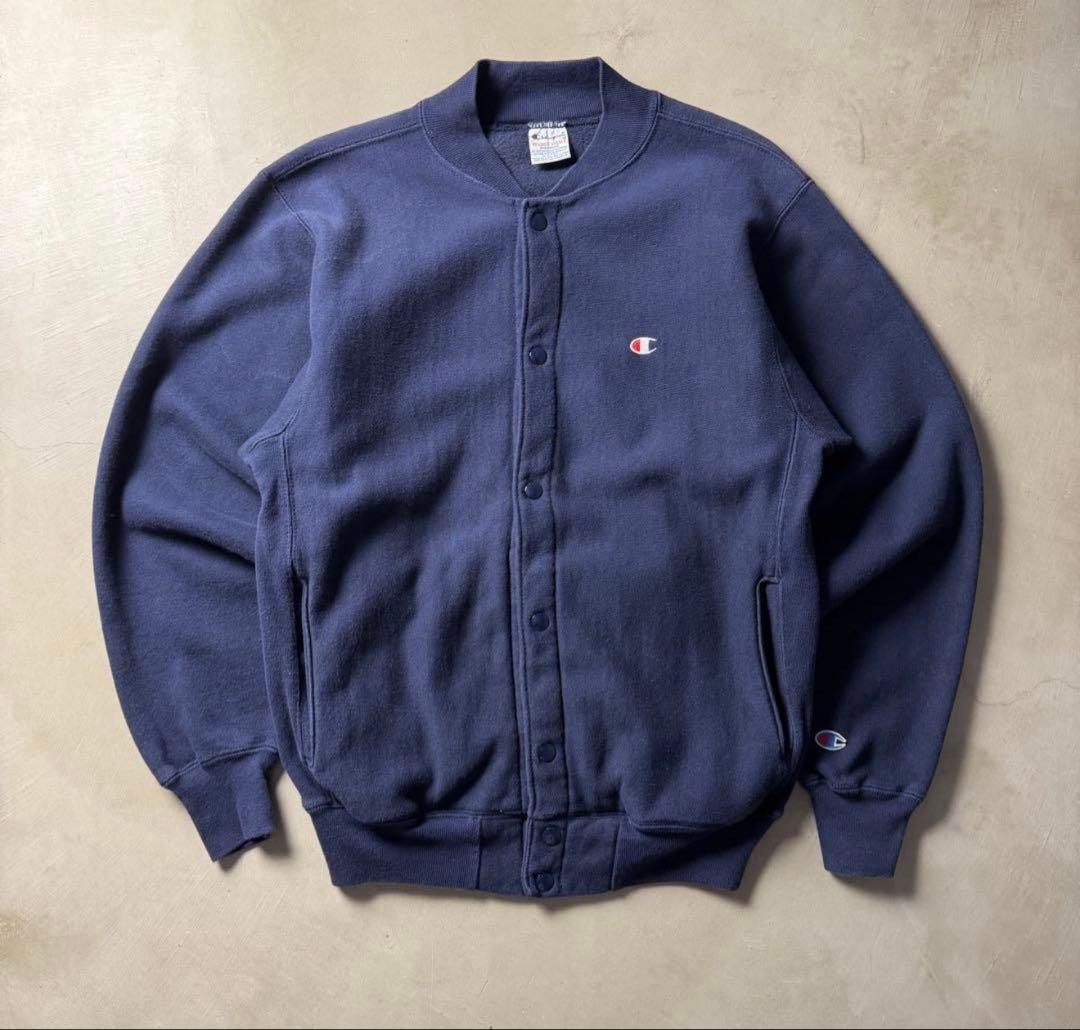 トップス 90s Champion REVERSE WEAVE cardigan