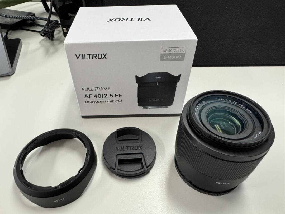 VILTROX (ビルトロックス) AF 40mm F2.5 Eマウント