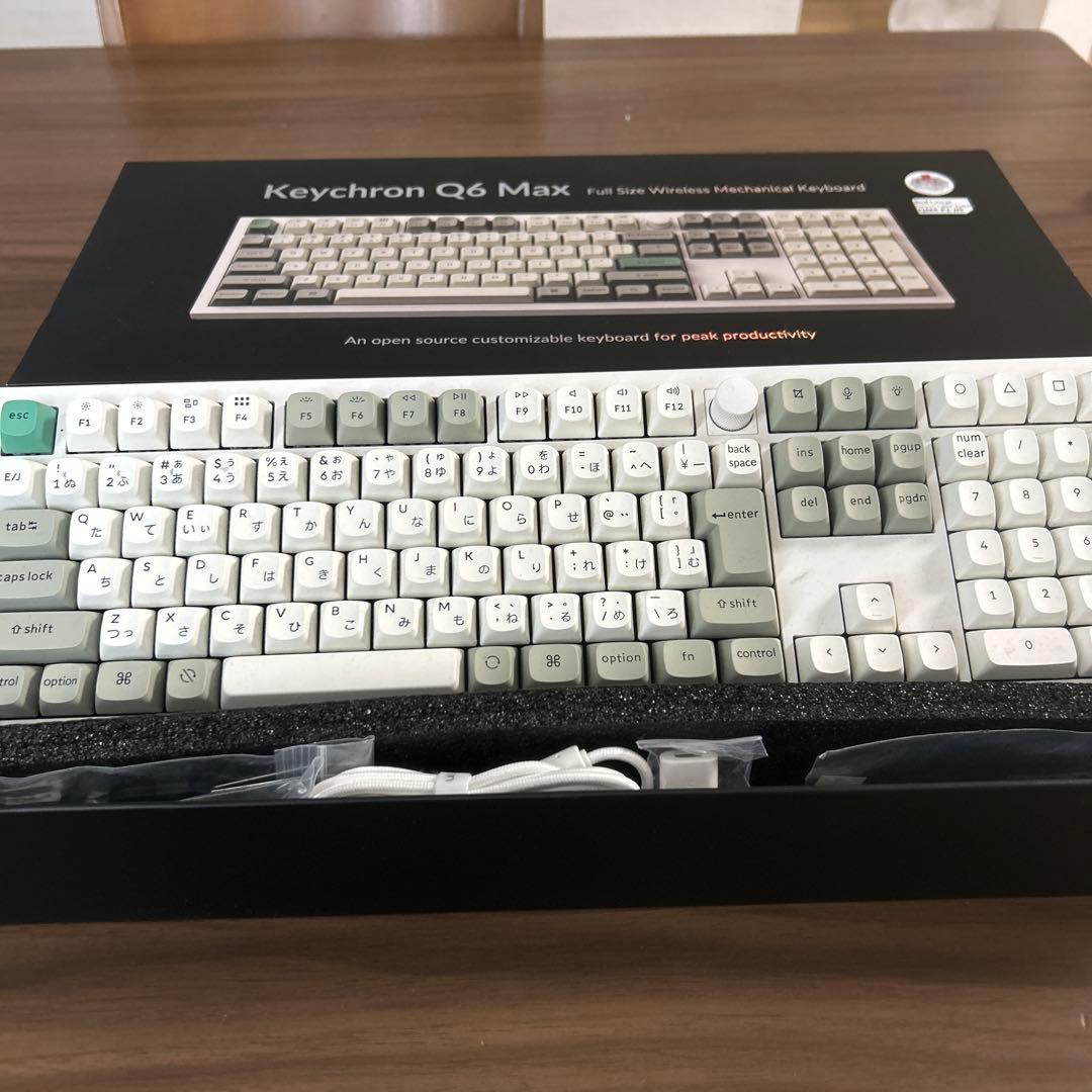 Keychron Q6 Max メカニカルキーボード