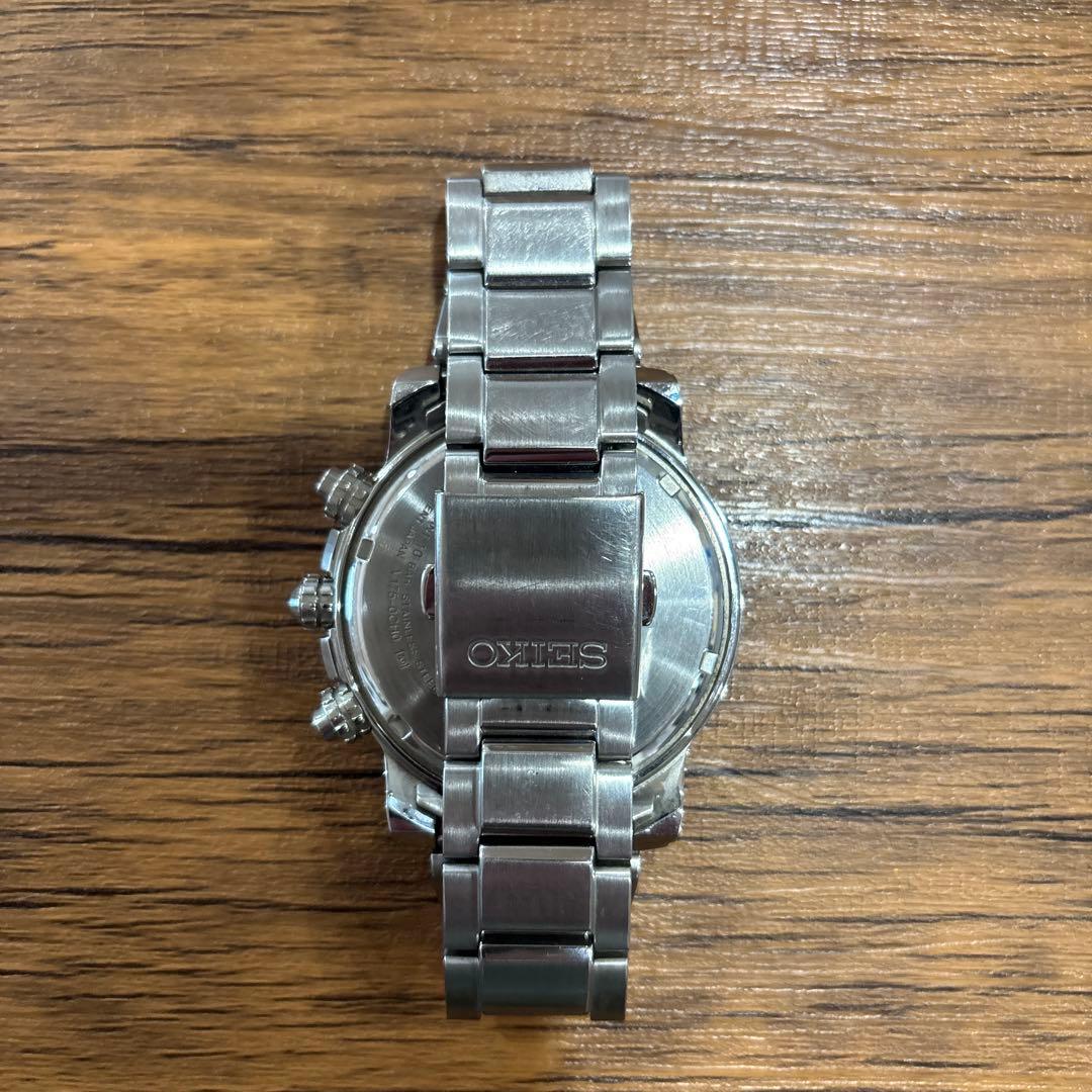 w*n様 SEIKO ソーラークロノグラフ 箱無し　取説付