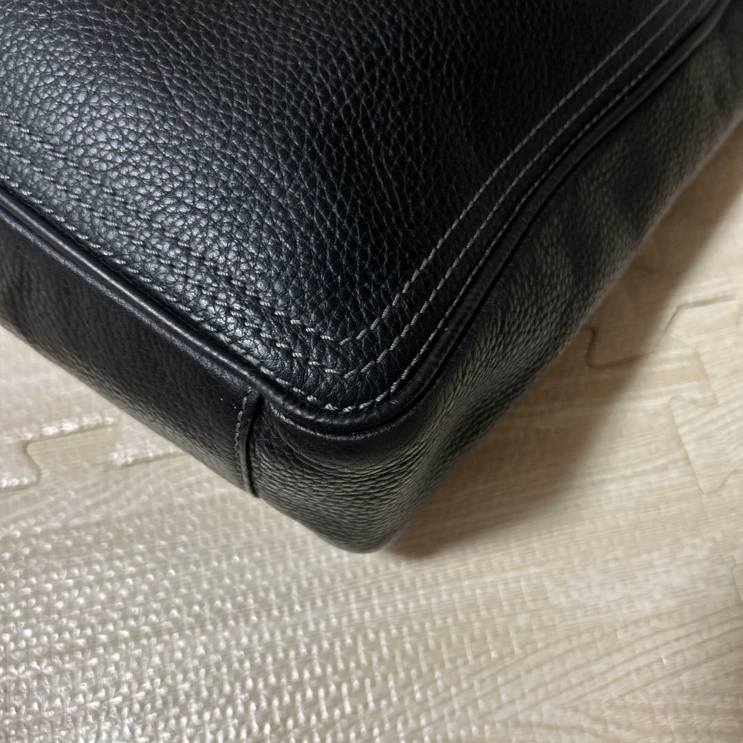 GIVENCHY グレインレザートートバッグ　ブラック