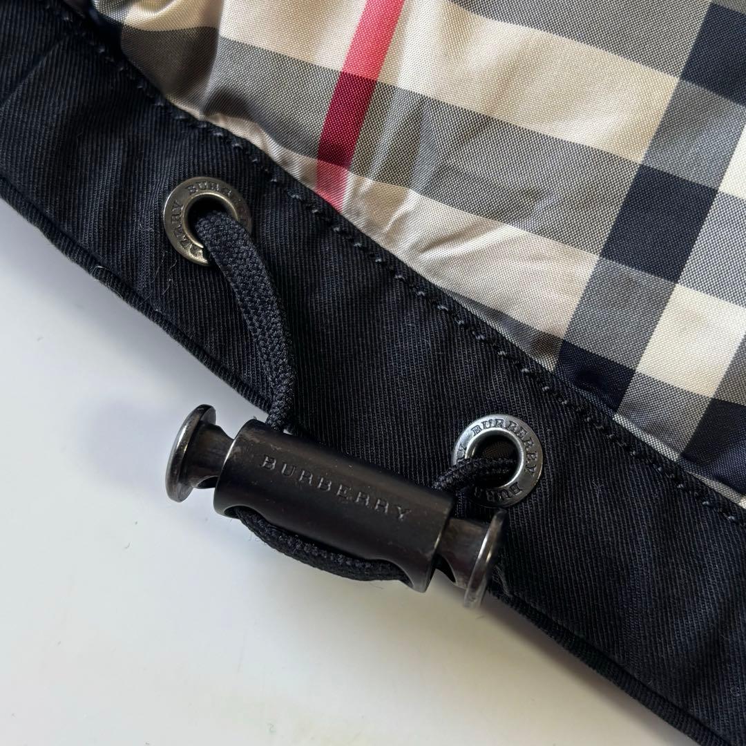 BURBERRYダウンジャケット袖ニット2WAY正規品メンズバーバリー革アウター