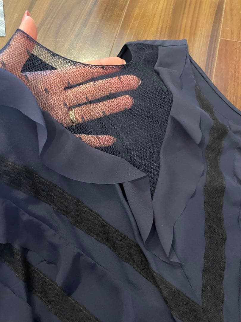 VALENTINO ヴァレンティノ　ノースリーブ　ブラウス　フリル