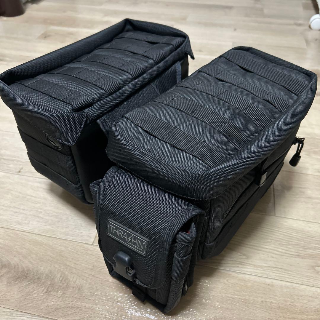 スラッシンサプライ　エッセンシャルサドルバック　マルチモールポーチ付き