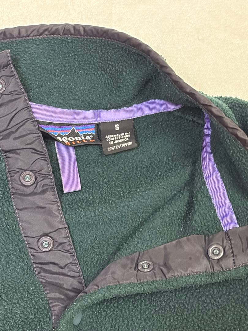 ば*w様 パタゴニア シンチラスナップT ジャマイカ製