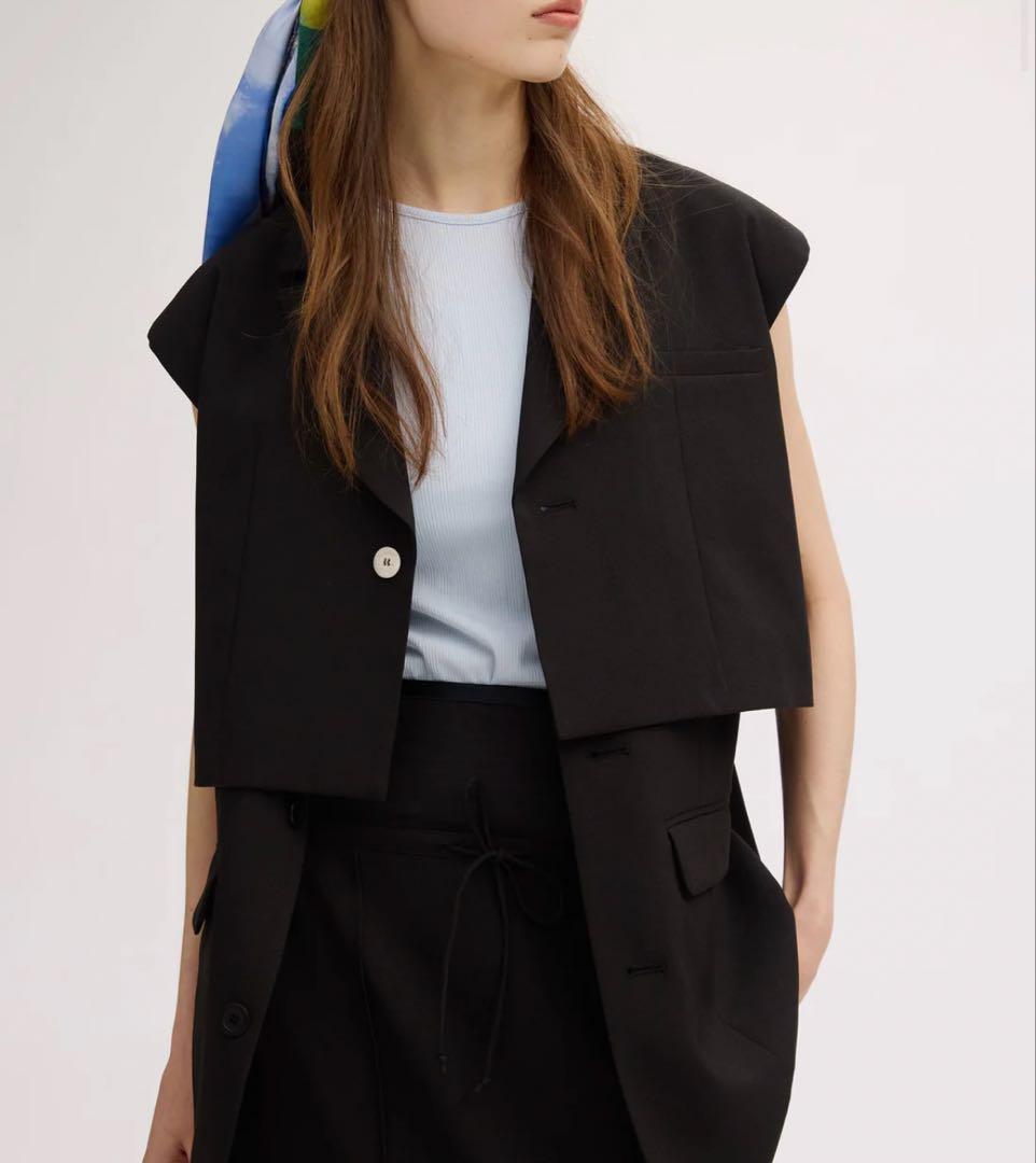 Ameri 3WAY PIN TUCK LAYERED VEST 新品未使用