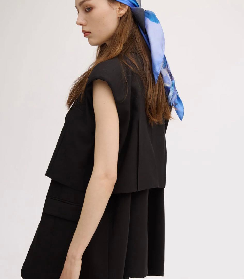 Ameri 3WAY PIN TUCK LAYERED VEST 新品未使用