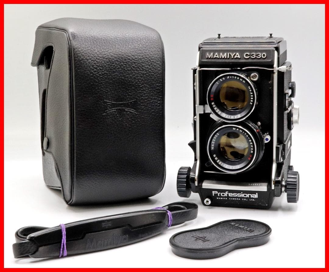 極美品 ケース付　マミヤ C330 Pro　DS 105mm F3.5　1459