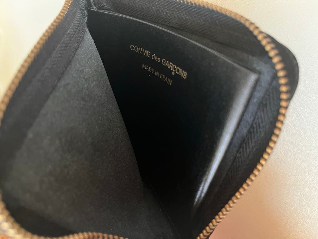 【未使用】COMME des GARCONS L字 ウォレット ブラック