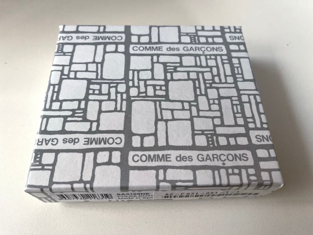 【未使用】COMME des GARCONS L字 ウォレット ブラック