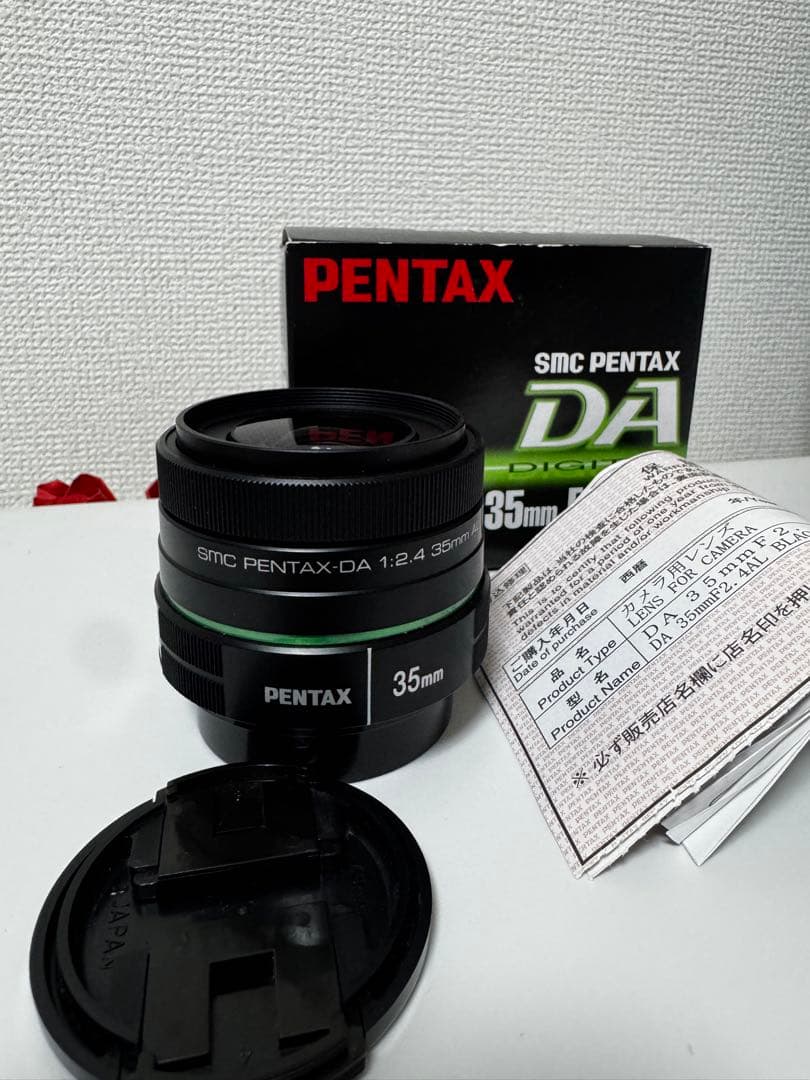 PENTAX DA 35mm F2.4 単焦点レンズ 本体