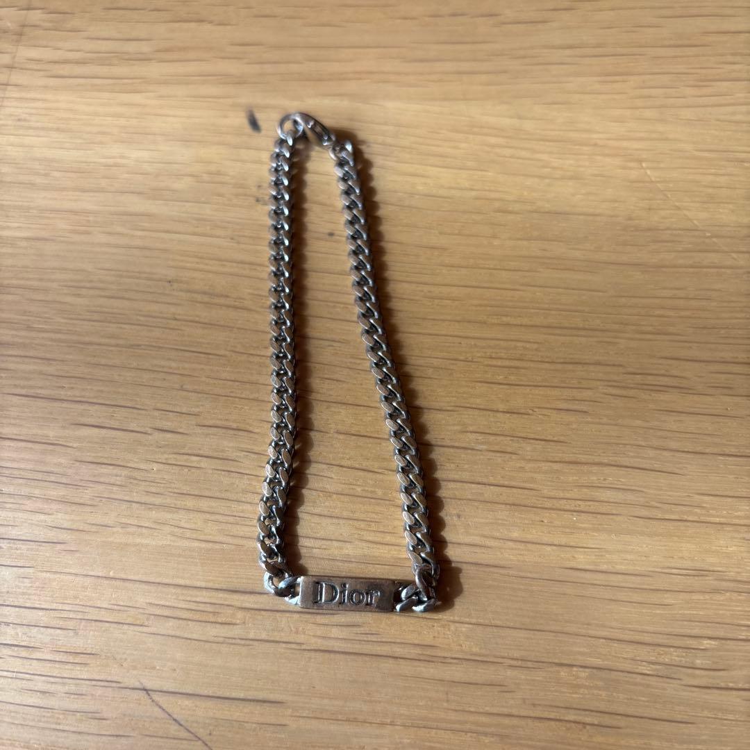 Dior シルバー チェーンブレスレット