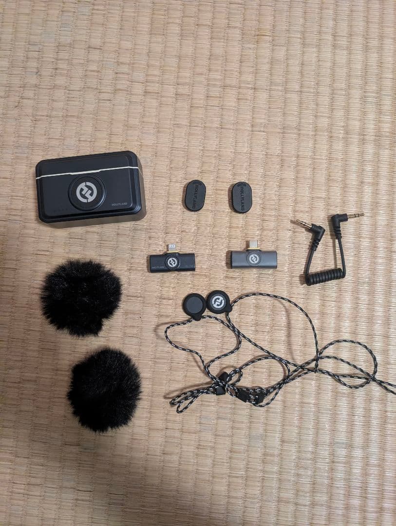 Hollyland Lark M2 ワイヤレスマイク　スマホ、カメラ用