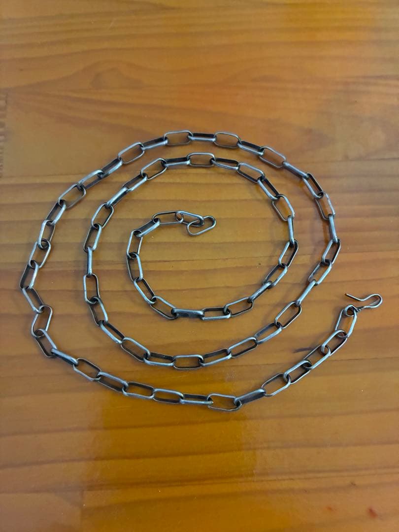 ヴィンテージ ナバホ シルバーネックレスチェーン　62cm