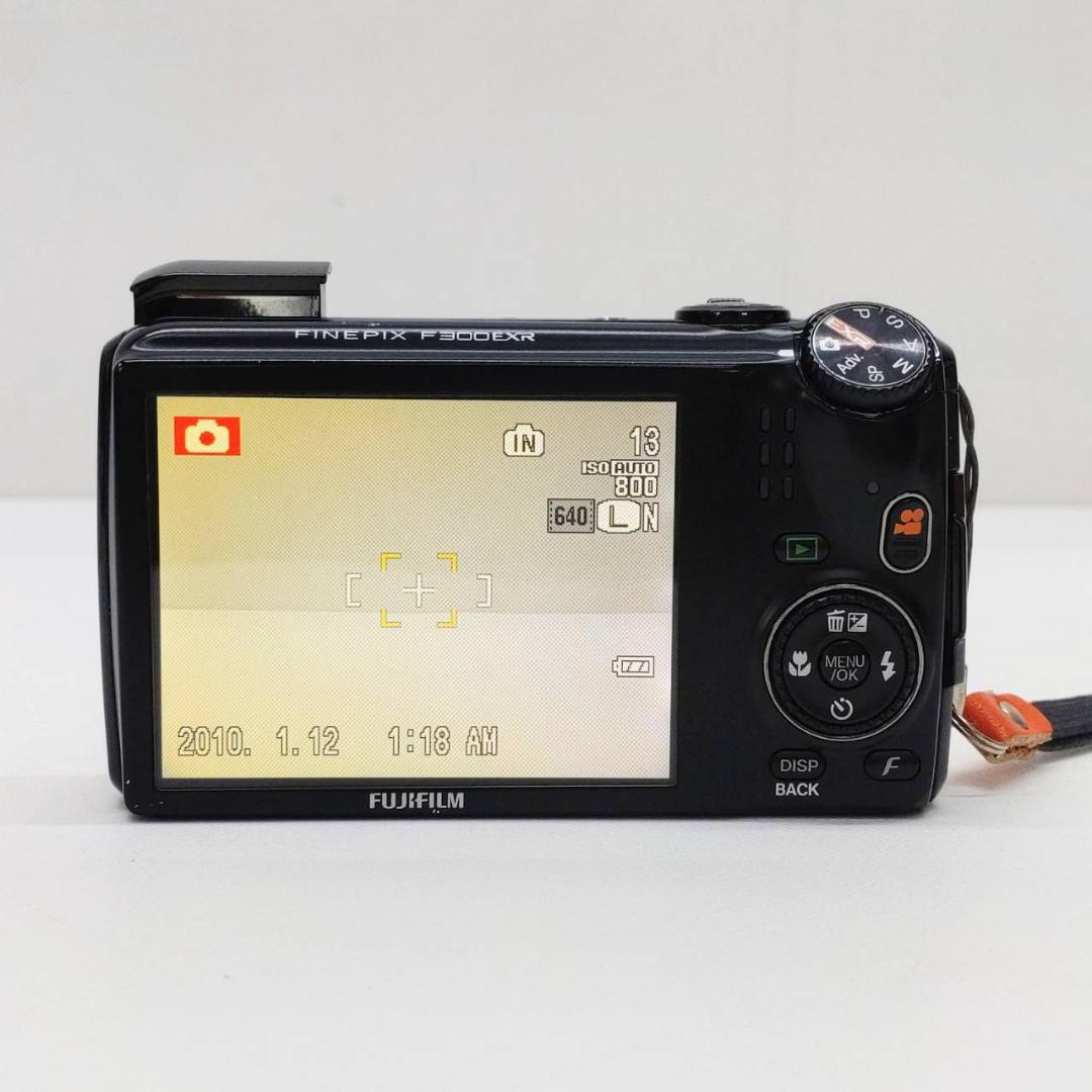 FUJIFILM デジタルカメラ FinePix F300EXR ブラック