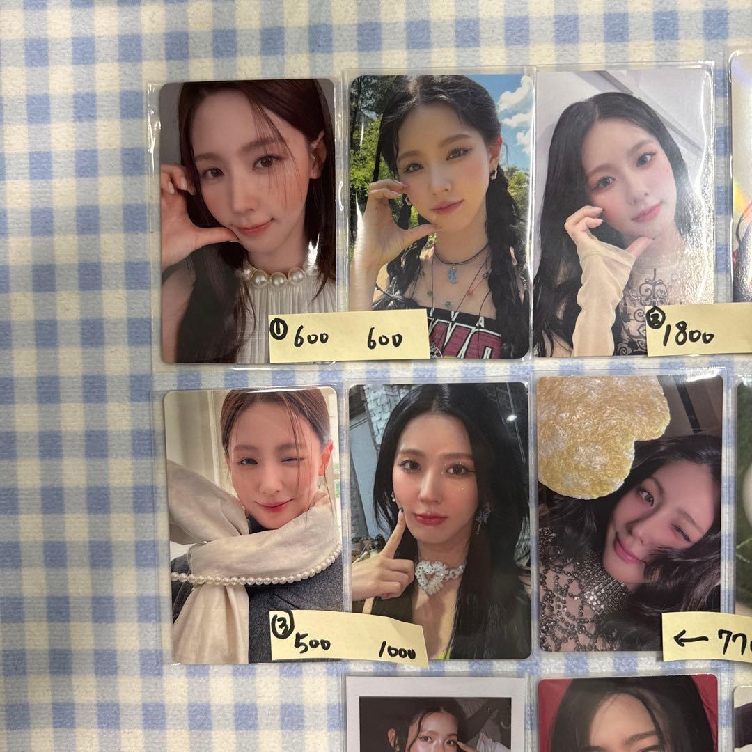 (G)I-DLE アイドゥル ミヨン 特典 トレカ セット⓪