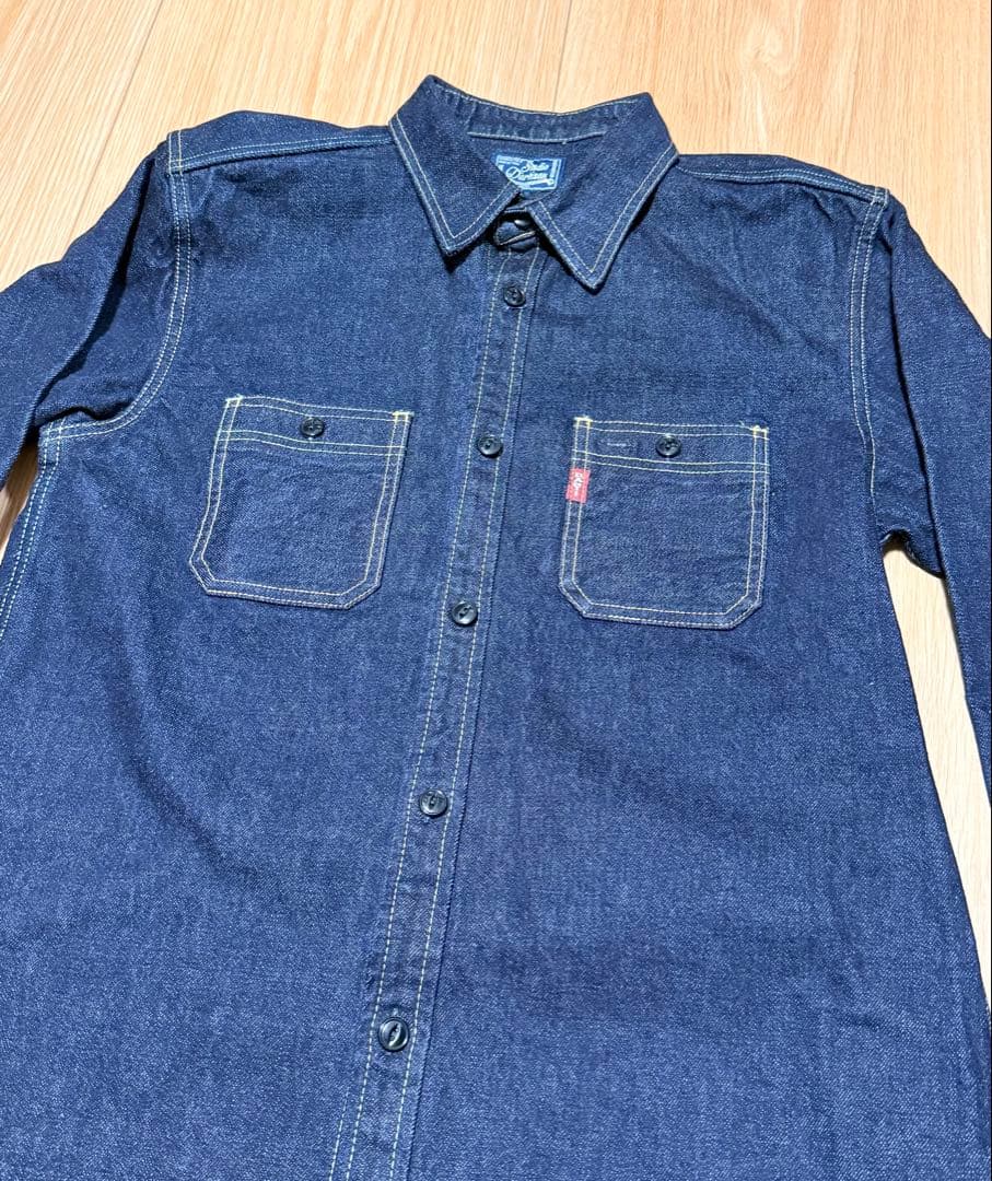 Studio Dartisan インディゴデニムシャツ 40