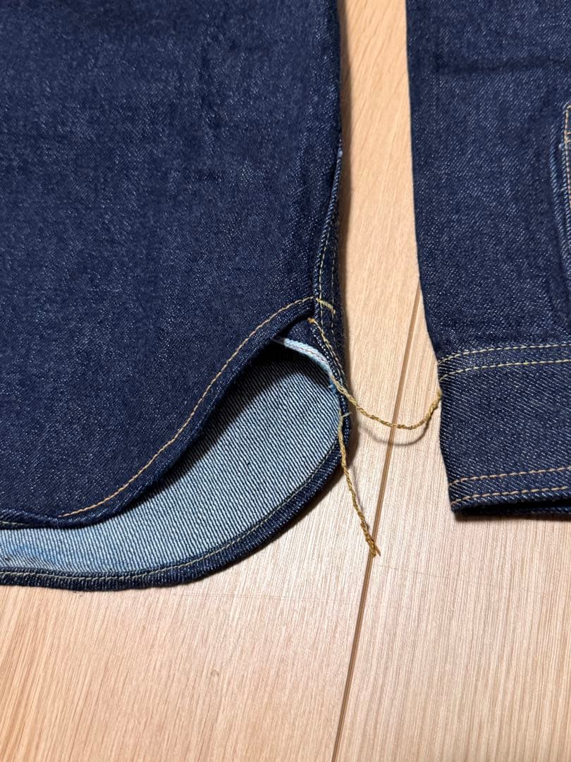 Studio Dartisan インディゴデニムシャツ 40