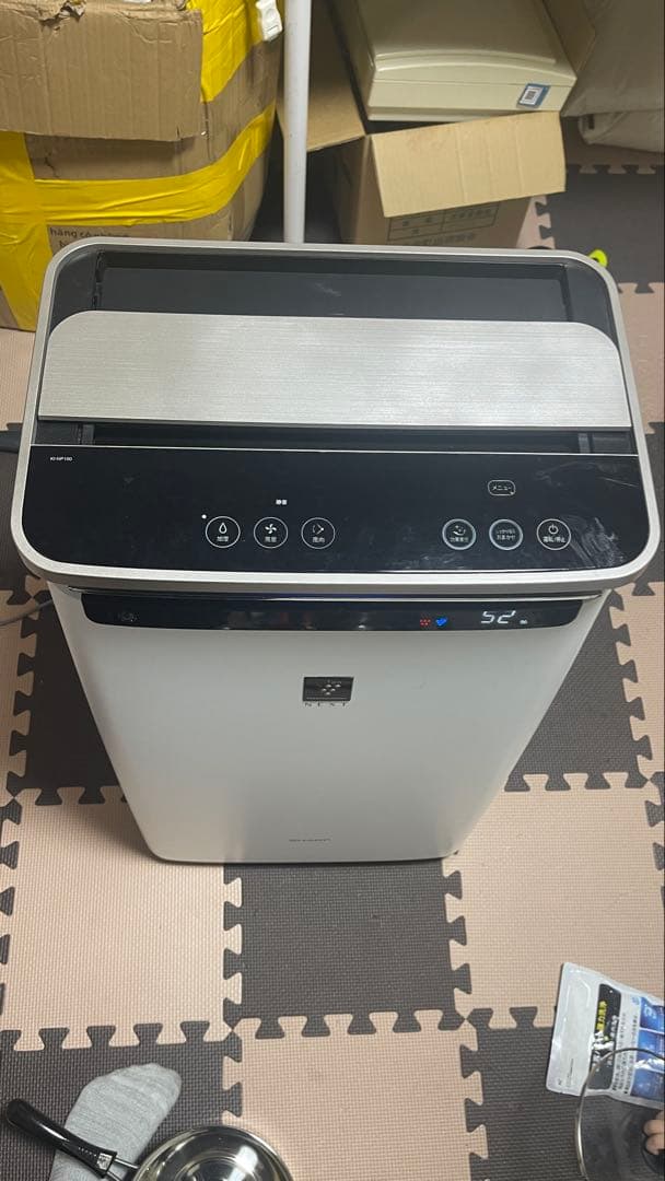 シャープ 加湿空気清浄機 SHARP KI‑NP100‑W