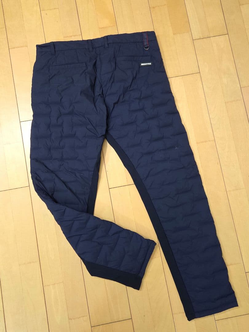 モ*ク様 ブリーフィング/ネイビー/ダウンパンツ