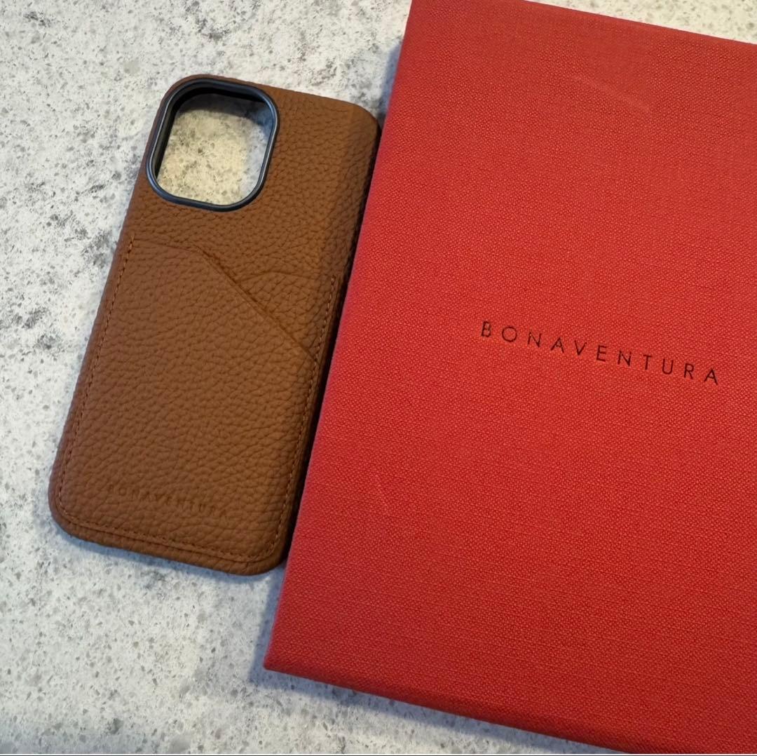 BONAVENTURA iPhone 16用レザーケース