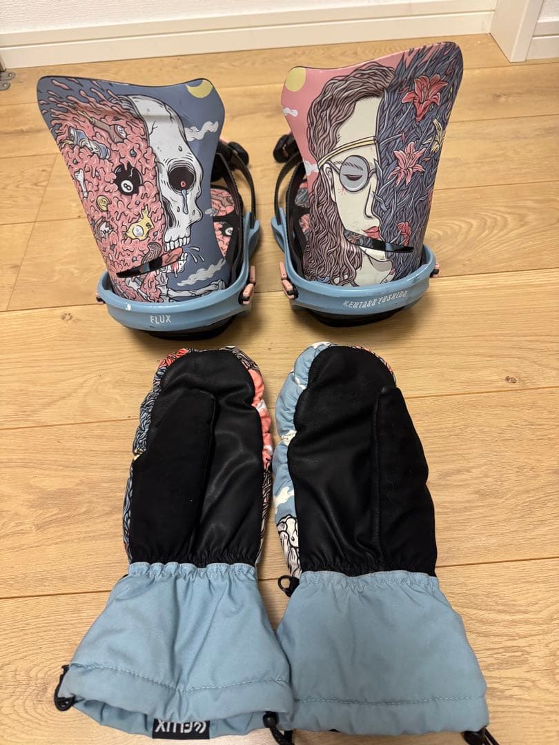 FLUX DS M 20-21 Kenny Designバインとグローブセット