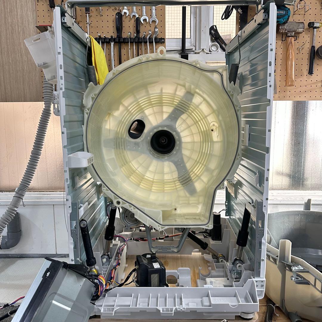 Panasonic NA-LX113AL 分解洗浄　ドラム式洗濯機　ヒートポンプ