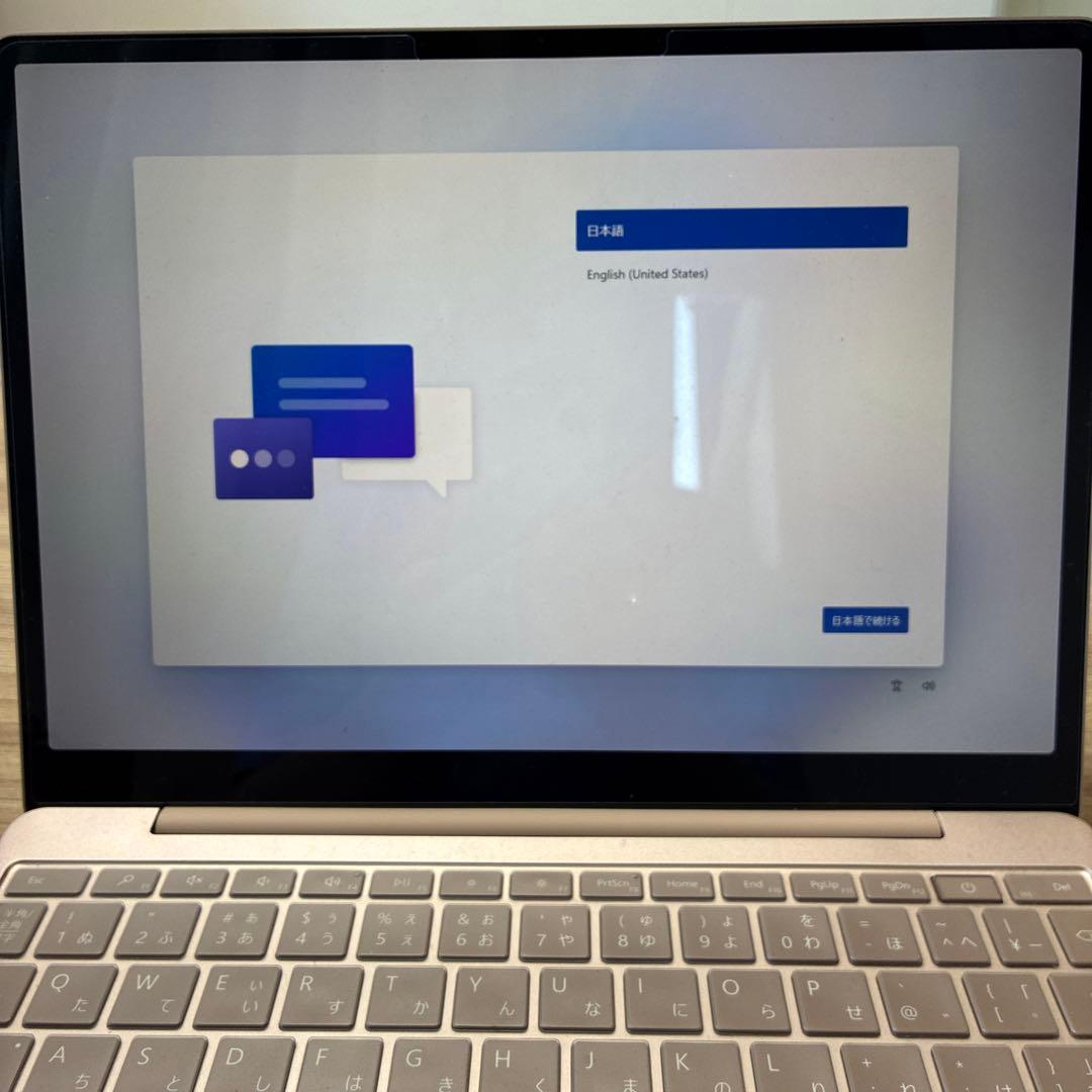 【美品】Microsoft Surface Laptop Go 12.4インチ