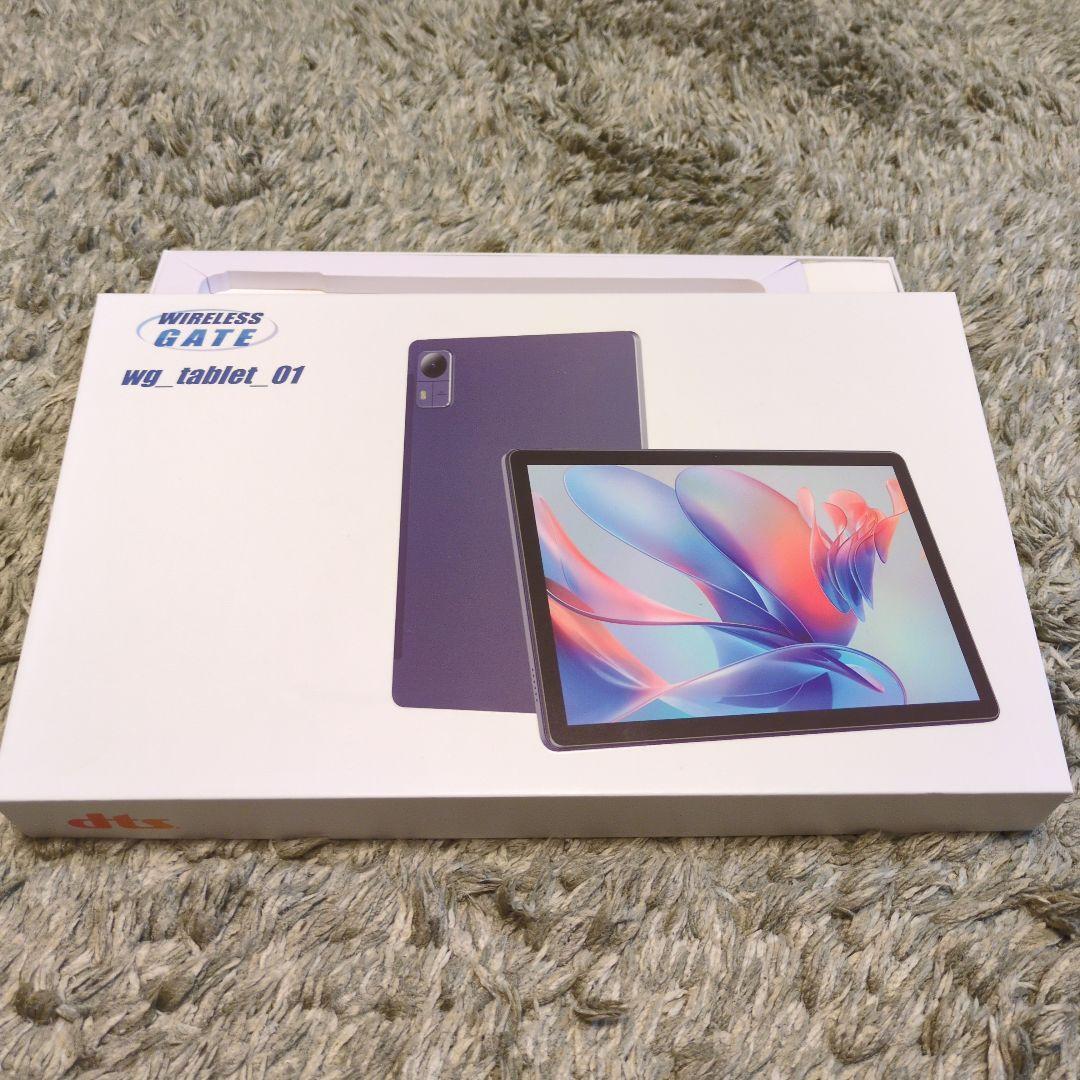 Androidタブレット wg_tablet_01 本体　ケース付き