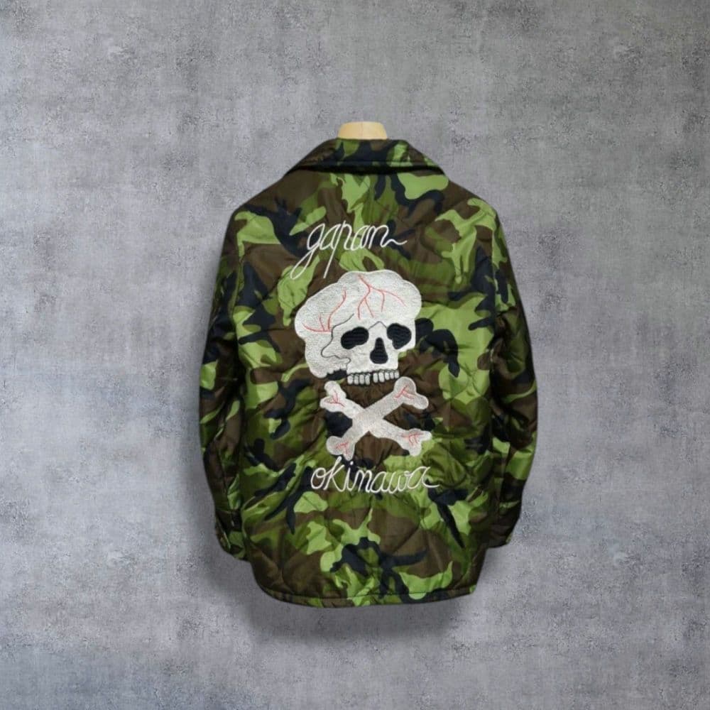 和彫りのジミー☠ベトジャンキルティングジャケット☠ギャングキングクロップドヘッズ