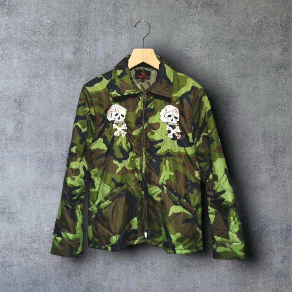 和彫りのジミー☠ベトジャンキルティングジャケット☠ギャングキングクロップドヘッズ