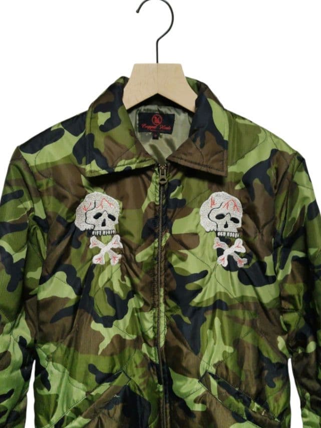 和彫りのジミー☠ベトジャンキルティングジャケット☠ギャングキングクロップドヘッズ