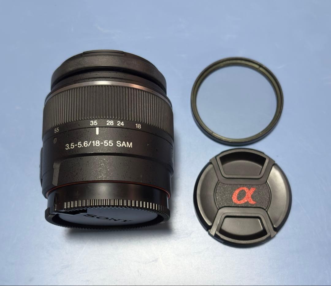 SONY α65 + 3本のレンズ + カメラバッグセット