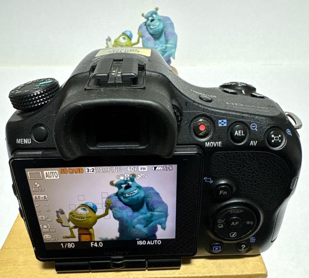 SONY α65 + 3本のレンズ + カメラバッグセット