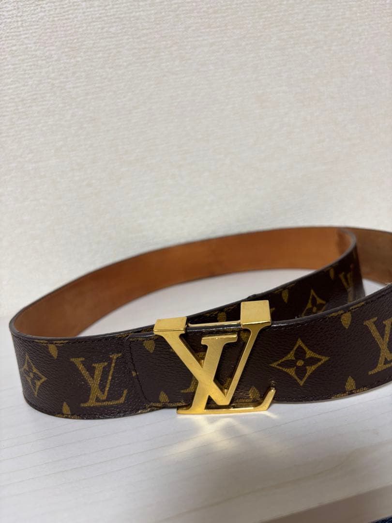 【希少】Louis Vuitton モノグラム LVイニシャル ベルト