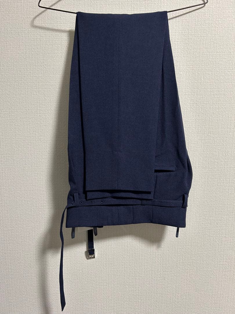 スーツセレクト 1釦シングルパンツスーツ ネイビー Naturemier