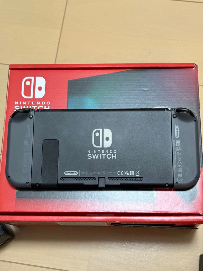 Switch 本体　美品　2023年モデル　バッテリー強化版　室内使用