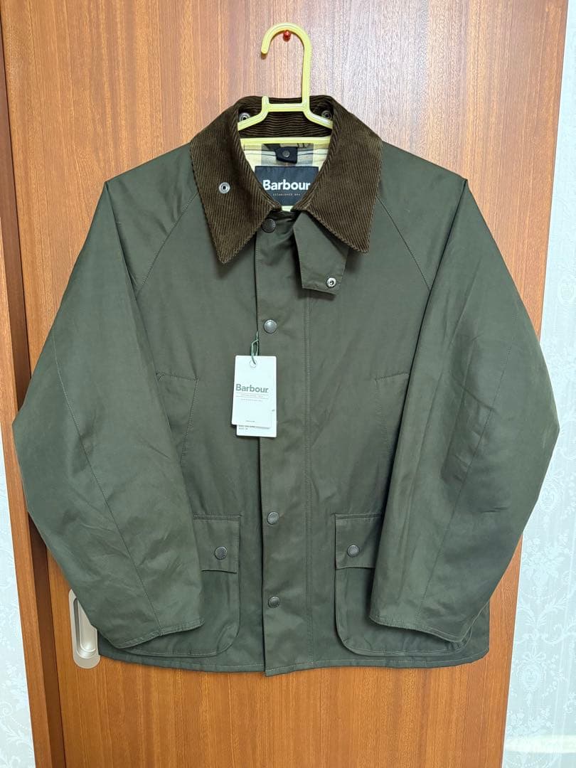 Barbour/バブアー 別注 BEDALE OS Sleeve 38 セージ
