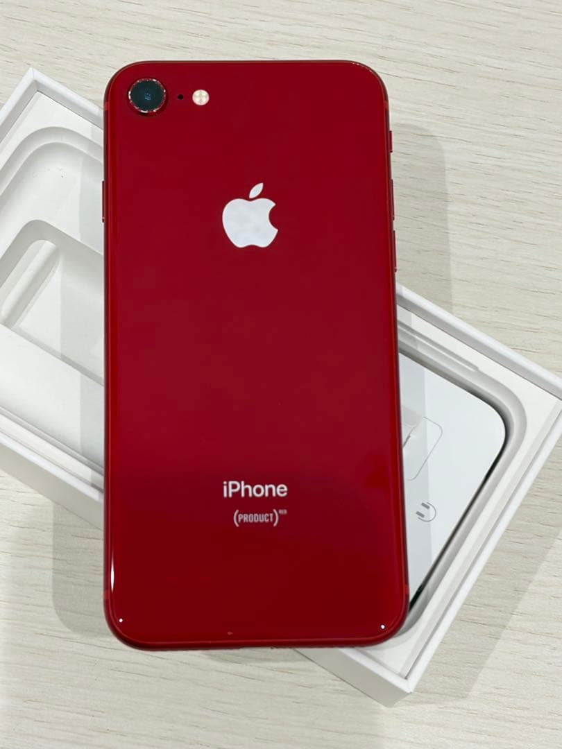 Apple iPhone8 PRODUCT(RED) 本体・箱付き
