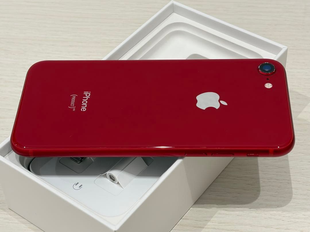 Apple iPhone8 PRODUCT(RED) 本体・箱付き