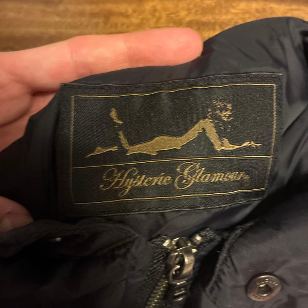 HYSTERIC GLAMOUR パッチ付きナイロンジャケット